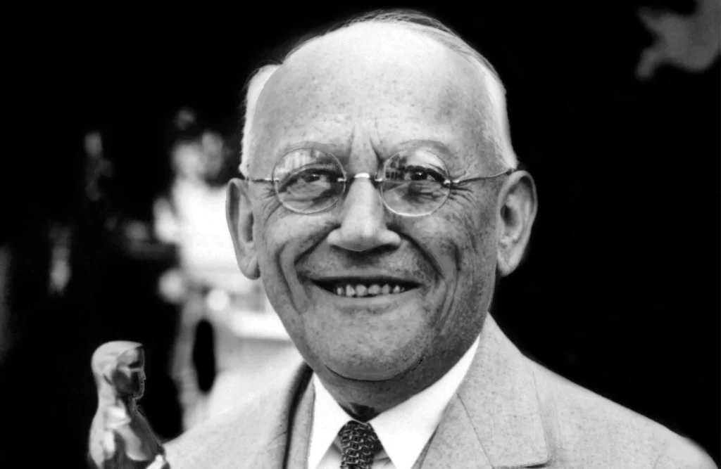 Imagem de Carl Laemmle, um dos pioneiros do cinema norte-americano. Créditos: Turner Classic Movies.