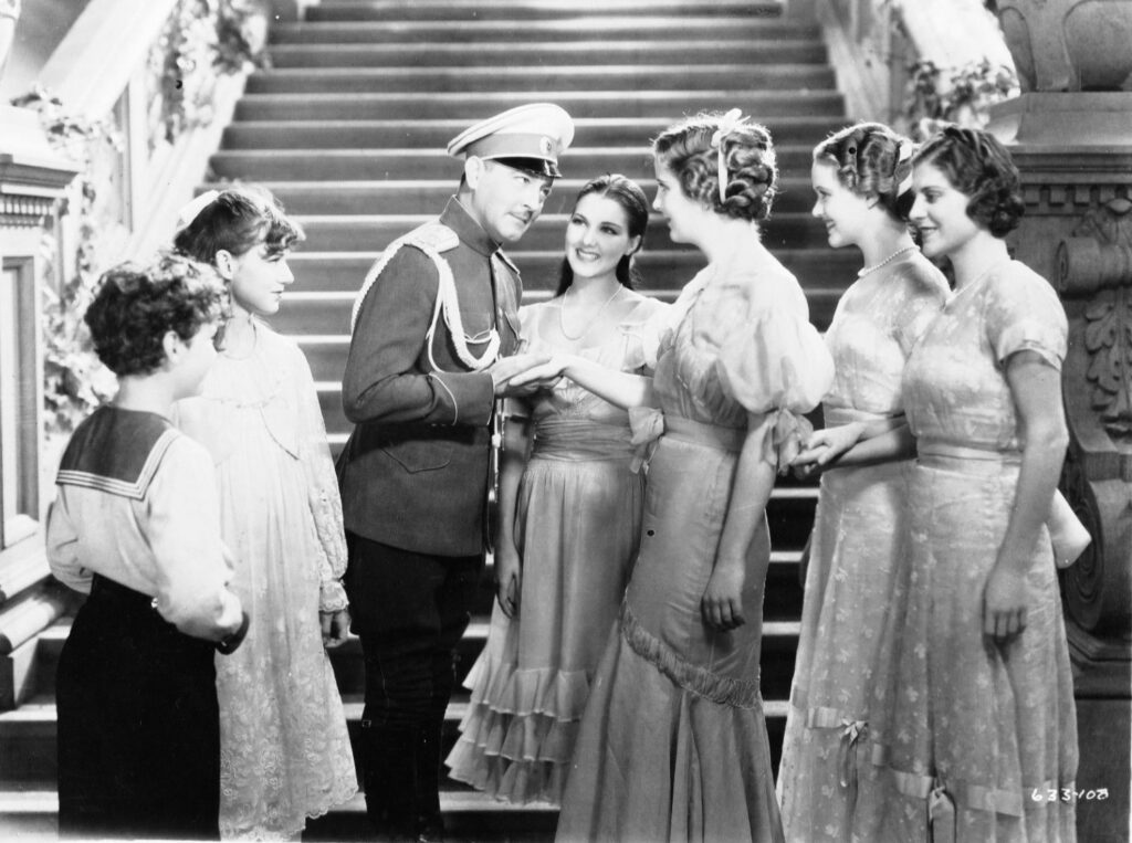 Cena de Rasputin e a Imperatriz (1932). Distribuição: MGM.