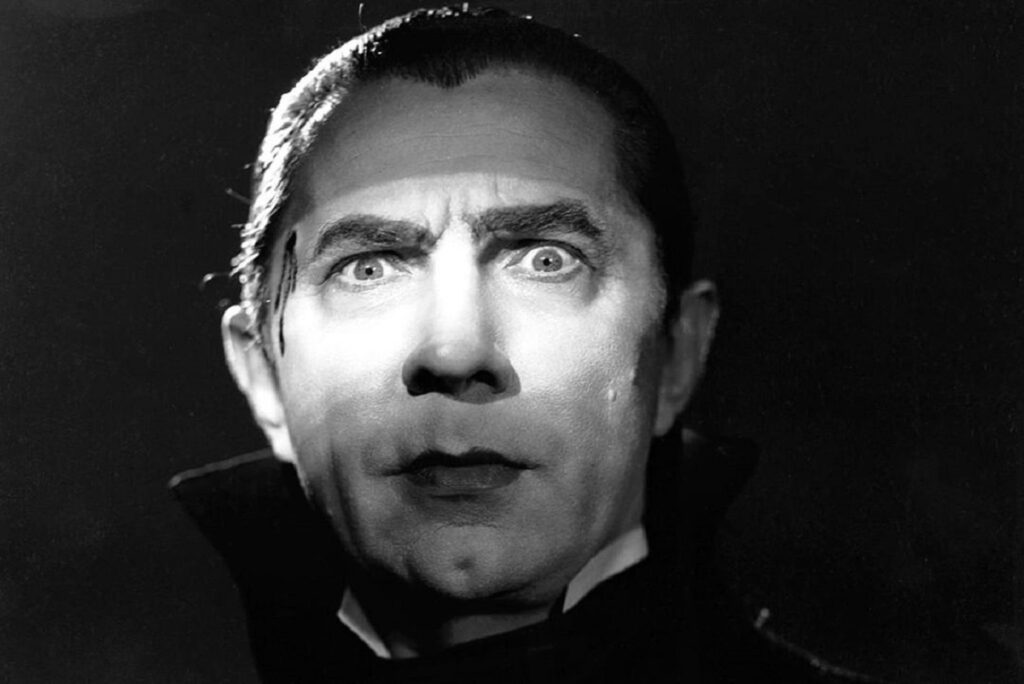 Bela Lugosi em Drácula (1931). Distribuição: Universal Pictures.